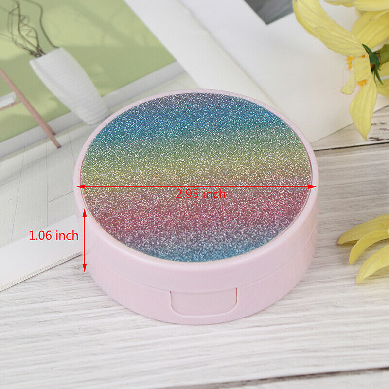 Mini Travel Contact Lens Case Box Container Holder Eye Care Kit Set With Mirr3C