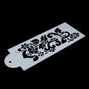 4pcs Cake Stencil Flower & Leaf Cake Decorating Tools Fondant Molds