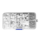 250Pcs XH 2.54mm 2Pin 3Pin 4Pin Terminal Housing Header Wire Connector X7W6