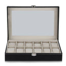 12 Grid Watch Display Case Wrist Watch Storage Box Jewelry Storage Organize