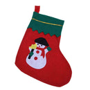 Christmas Tree Santa Claus Snowman Sock Kids Gift Bag Decoration Ornaments