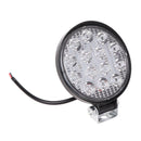 Car Truck Round LED Work Spot Light Flood Driving Lamp 42W 6500K 12V 24V