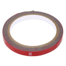 10mmx3m Red Waterproof Self Adhesive Car Trim Double Sided Strong Foam Tape