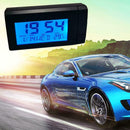 LED Digital Car Time Clock Thermometer Temperature Auto LCD Backlight