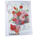 5D Diamond Painting  Chinese Rose Diamond Embroidery Flowers Home Decor OZ