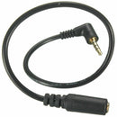 90 degree right angled 3.5mm 4 poles Audio Stereo Male to Female Extension
