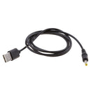 2x USB to 5V DC Power Charger Cable-USB Male to 4.0mmx1.7mm Barrel Connector