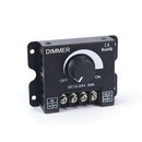 1x dc12v/24v 30a led switch dimmer controller for led strip single colorblack M&