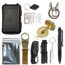 11 in 1 Outdoor Survival Kit EDC SOS Emergency Tools for Camping Wilderness