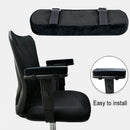 Memory Foam Chair Armrest Cushion Pad Elbow Arm Rest Cover Stress Relief Cool