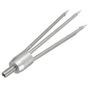 5-Prong Fishing Fish Frog Eel Salmon Stainless Spear Gig M8 Long Nut Barbed A6D0