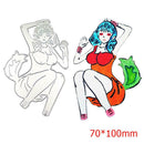 Metal Cutting Dies Stencil for DIY Scrapbooking Photo Album Struggling Girl