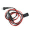 1.5M 30A Six Short Wave Cigarette Lighter Power Cord Cable for Yaesu FT-857 W9C5