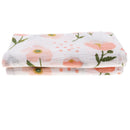 2Pcs Muslin Baby Swaddling Blanket Newborn Infant Cotton Swaddle Towel