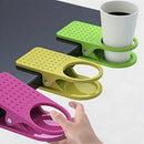Cup Drink Holder Clip Coffee Mug Desk Lap Folder Holder Office Supplies FT