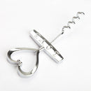 Creative Heart-shaped Red Wine Bottle Opener Corkscrew  Can Opener