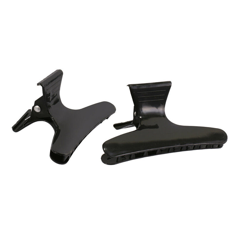 Classic Butterfly Clamps Clips, 12 Pieces, Non-slip Styling Claws, Hair Section
