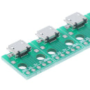 10pc 2.54mm Female MICRO ZSB to DIP 5Pin Pinboard Adaptor B type Pcb ConverterOZ