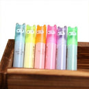 6pcs Highlighter Pens Cute Ninja Permanent Markers Fine Point Tip Novelty S S2T3