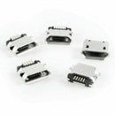 50Pcs Micro B Type B Female 5Pin SMT Socket Jack Connector Port .Bo K6C1 Gi J3V6