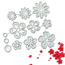Flowers Metal Cutting Dies Stencil Card Making Scrapbooking Embossing Paper New