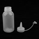20x 100ml Glue Oil Applicator Bottle Clear Squeezable Bottles for Quilling