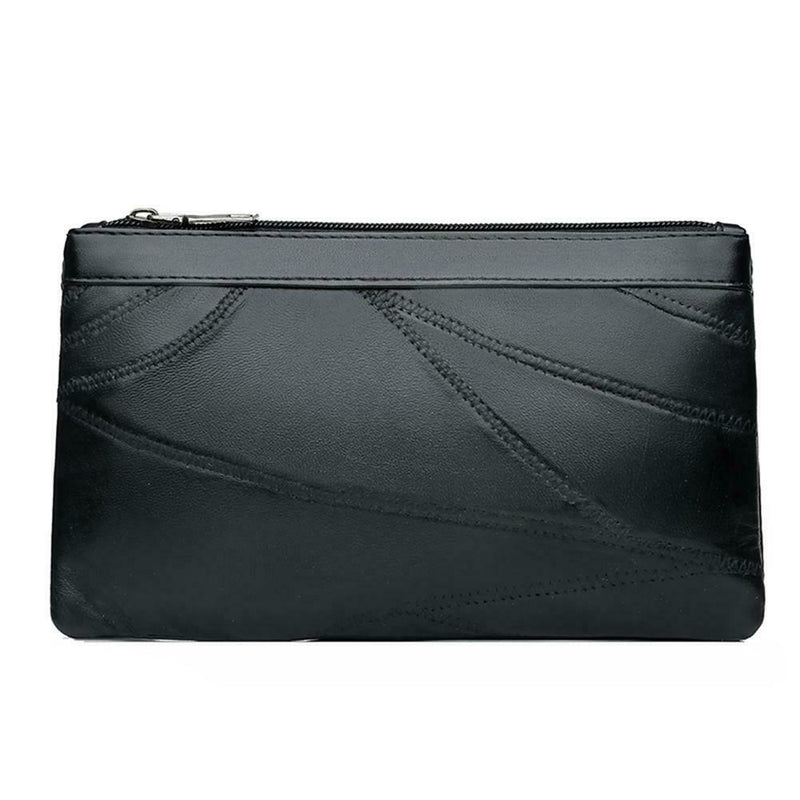 Casual Sheepskin Women Flower Print Shoulder Crossbody Clutch Bag (Style 2) A