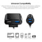 4-Port USB Passenger Car Travel Quick Charger Front/Back Seat Adapter for Phone