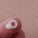 6Pcs Silicone Fishing Line Fish Eye Ring Round Fishing Rod/Pole Wire Ring Kit