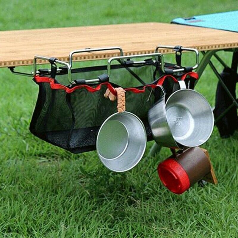 Outdoor Camping Trash Creative Kitchen Home Storage Trash Bracket Picnic Ta T5P3