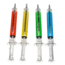 4 pcs PEN ballpoint pen Halloween Party ambulance Gag Black Y2S6