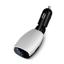 Smart 3.1A Dual USB Adjustable Fast Car Charger with LED Display