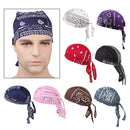 Turban Hat Chemo Cap Durag Muslim Beanie Hair Loss Headscarf Cover Hat Red