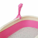 Toilet Bedpan Cat Litter Box Cat Dog Tray Toilet Supply Teddy Anti-Splash P