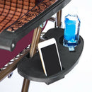 12 Inch Plastic Cup Holder, Folding Deck Chair Side Table Outdoor Camping F