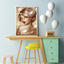 5D DIY Diamond Painting Full Round Drill Women Cross Stitch Embroidery Kits