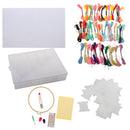 Embroidery Set Kit Cross Stitch Colorful Embroidery Thread Craft DIY Tools for