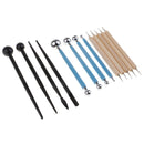 13x Polymer Clay Pottery Sculpting Dotting Ball Stylus Dotting Tools Craft