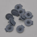 10pcs Clips For  MINI Cooper Wheel Arch Skirt Trim Fastener Grey R50 R52 R53