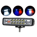 48W Strobe Flash Work Light Led Light Bar Red White Blue For Offroad 4X4 At L3U4