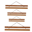 A3 A4 Magnet Wooden Picture Frame Photo Poster Painting Hanger Wall Art Decor