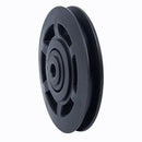 97mm Wearproof ABS Bearing Pulley Wheel Wire Rope Cable Lift Gym Equipment  V3U3