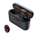 HBQ-Q32 TWS Bluetooth Earphone Headset w/Fire Type Power Display Charge Box A