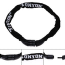 Bicycle Bike Motorcycle Anti-Theft 5 Digit Combination Password Lock(Black)