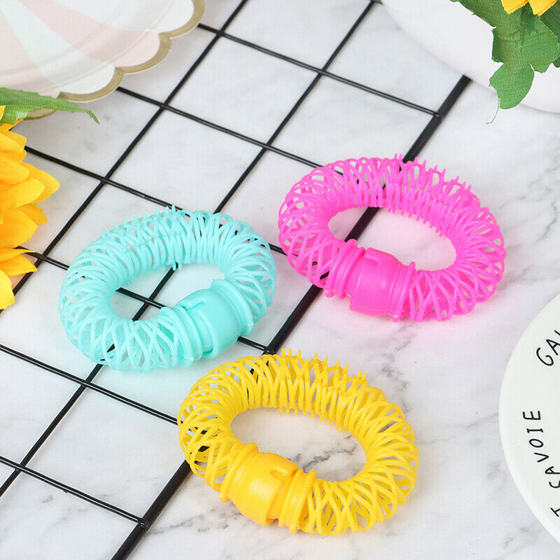 6Pcs Magic Hair Curler Spiral Curls Roller Donuts Curl Hair Styling Tool HaS Ew