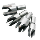 4X Carpentry Wood Plug Cutter Straight & Tapered Claw Type Drill Bit Sets New