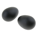 2x Black Egg Shakers Hand Percussion for Kids Baby Toddler Musical Toys