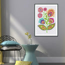 5D DIY Special Shaped Diamond Painting Flower Cross Stitch Mosaic Kit Decor