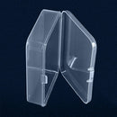 1x Small Plastic Clear Transparent Container Case Storage Box Organizer Tool