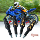 Amber Motorcycle Turn Signals LED Lamp Tail Light Blinker For Motor Stop Br A3Z3